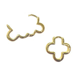 Gold Filled Flora Huggies